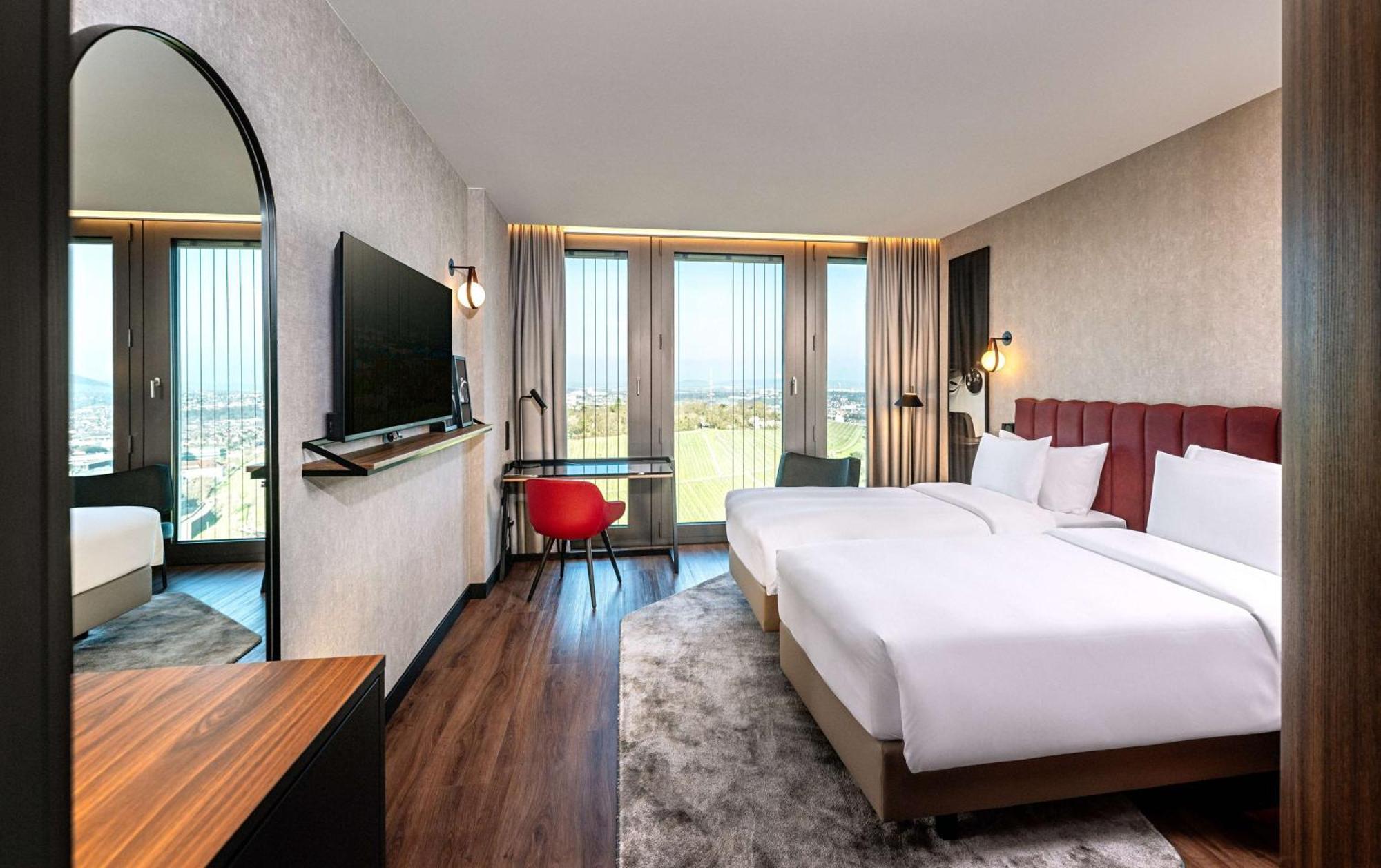 Radisson Blu Hotel At Porsche Design Tower Stuttgart Zewnętrze zdjęcie