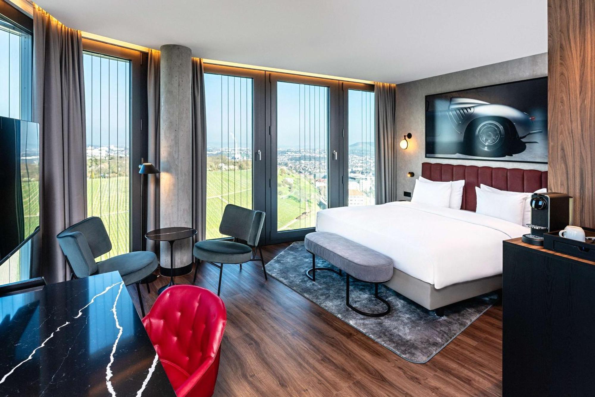 Radisson Blu Hotel At Porsche Design Tower Stuttgart Zewnętrze zdjęcie